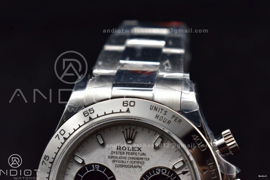 Daytona SS Meteorite Bracelet on Dial Edition Best 1:1 SA4130 QF V2 116509 0408